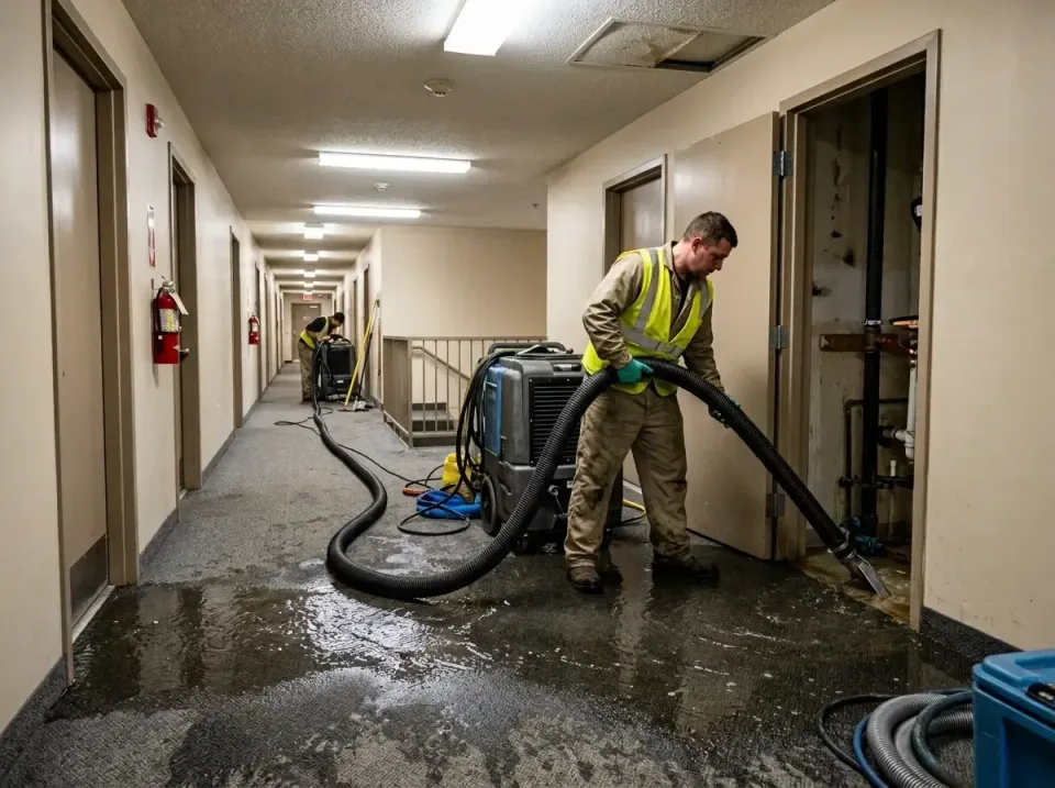 multi-unit-apartment-hallway-f-005 — frequently asked questions, Emergency Burst Pipe Water Extraction & Removal in Powell,…